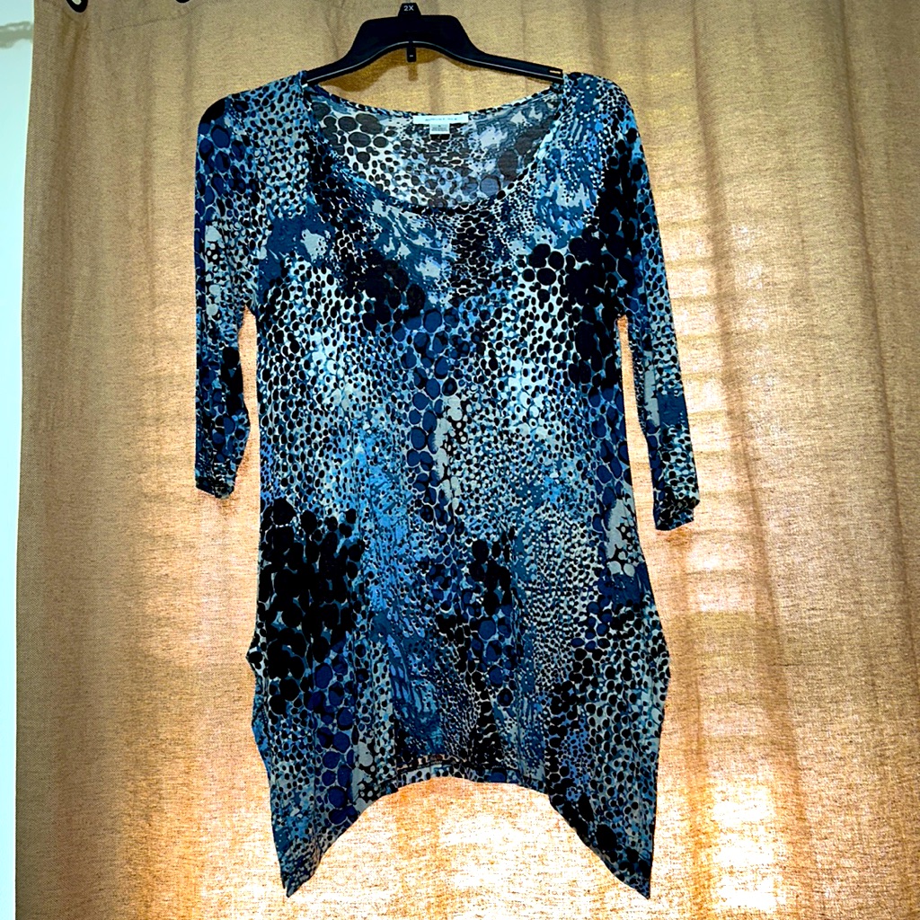 August Silk Tunic Medium